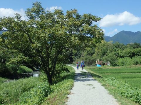 四十八瀬川の散策路